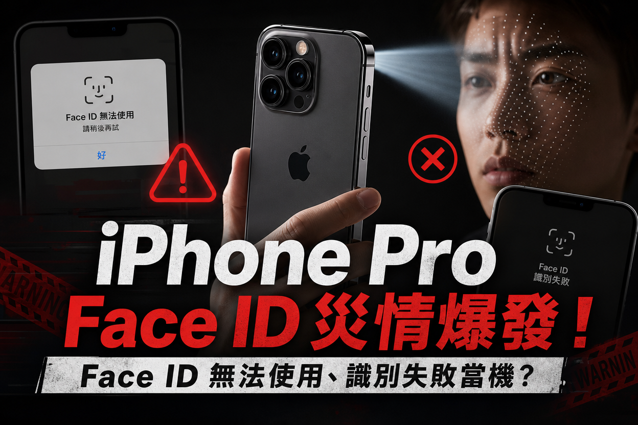 iPhone18 Pro Face ID 當機災情
