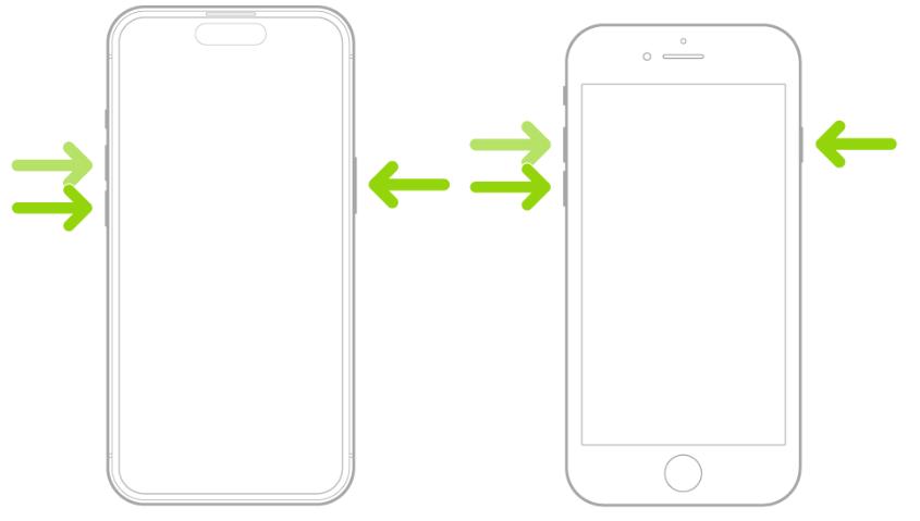 將iPhone手機重新開機解決相機黑屏